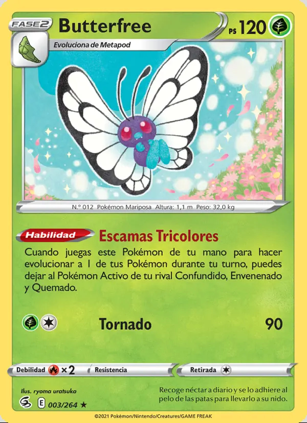 Image of the card Butterfree