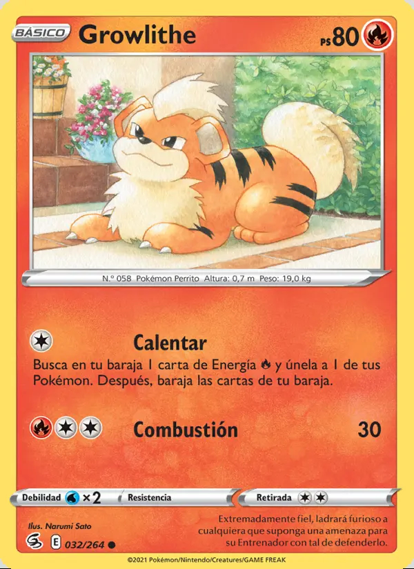 Image of the card Growlithe