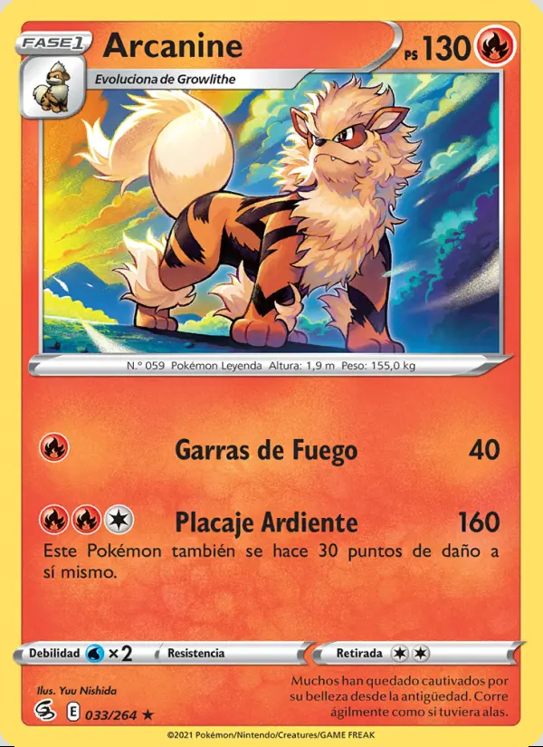 Image of the card Arcanine