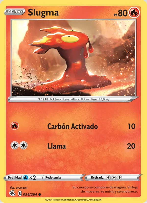 Image of the card Slugma