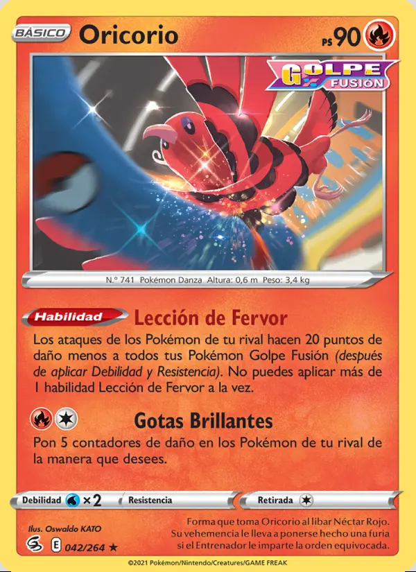 Image of the card Oricorio