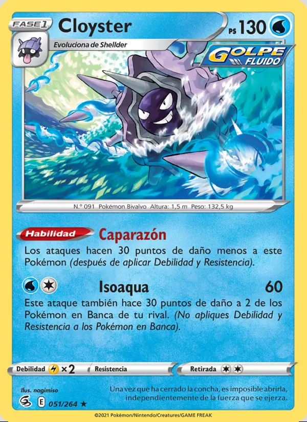 Image of the card Cloyster