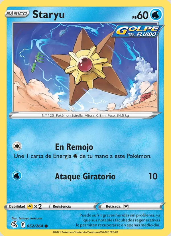 Image of the card Staryu