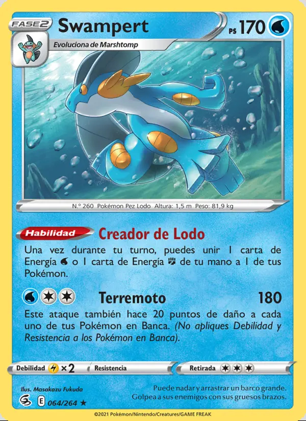 Image of the card Swampert