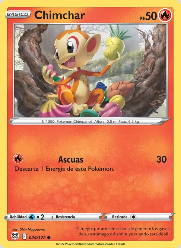 Image of the card Chimchar