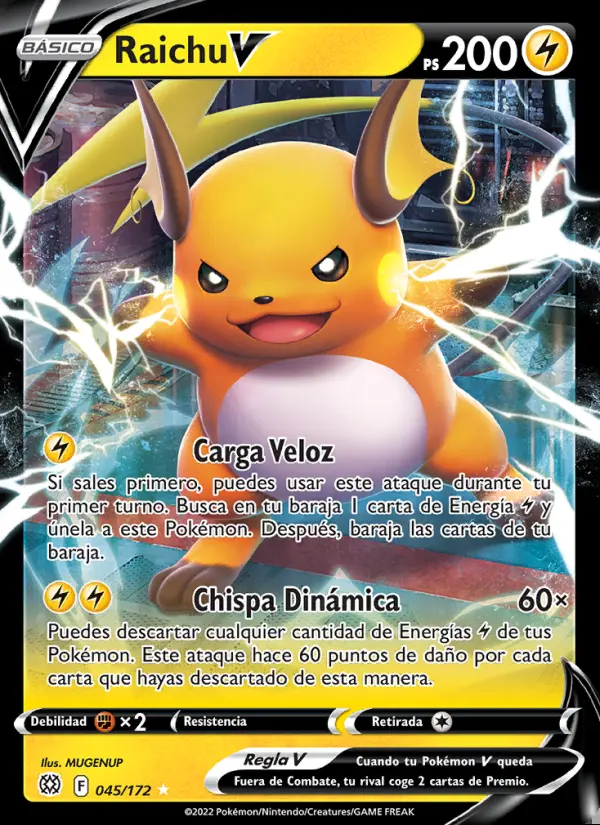 Image of the card Raichu V