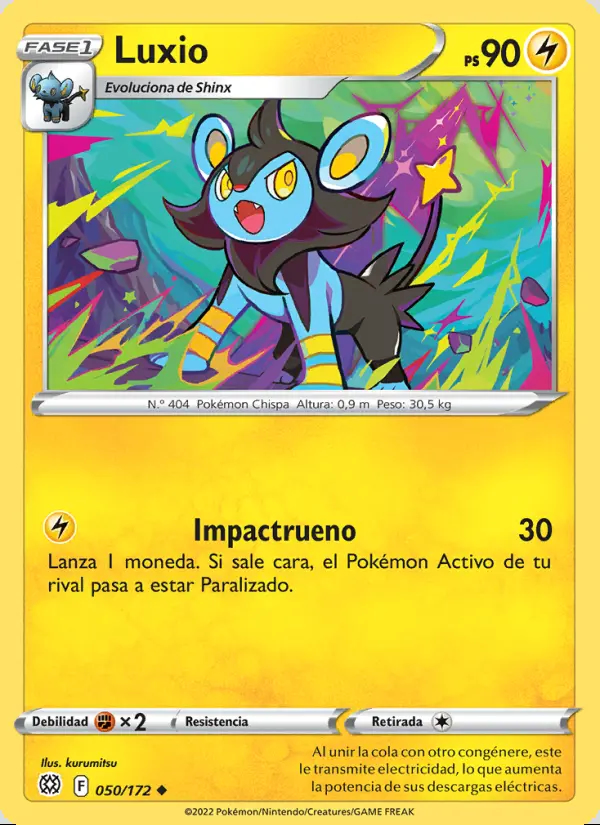 Image of the card Luxio