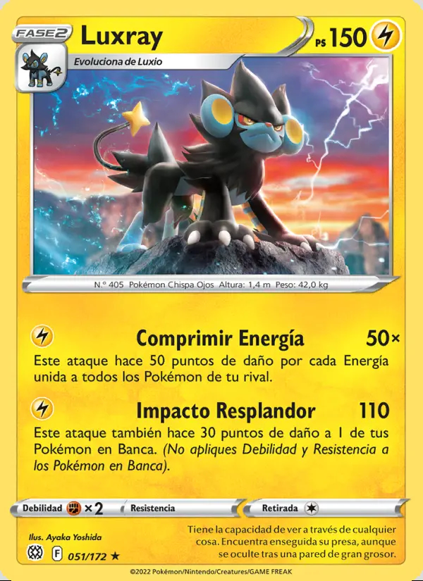 Image of the card Luxray