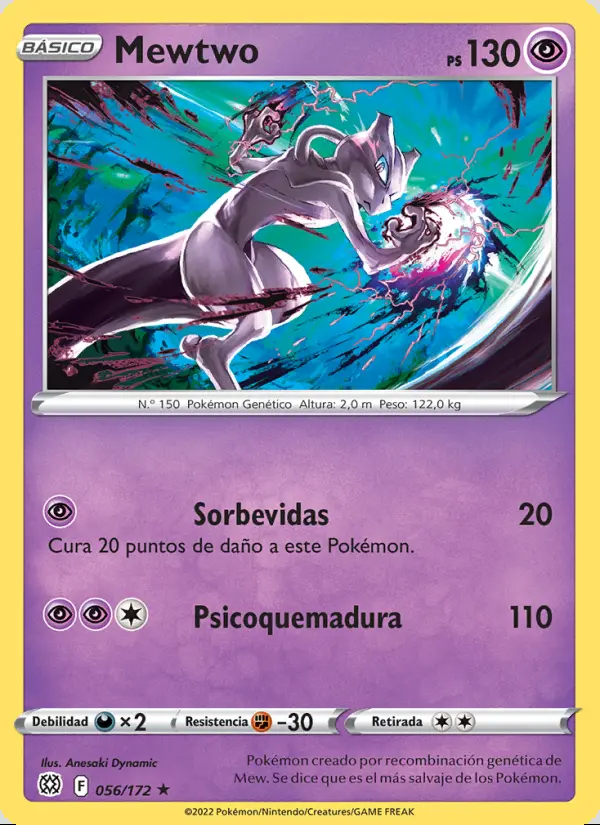 Image of the card Mewtwo