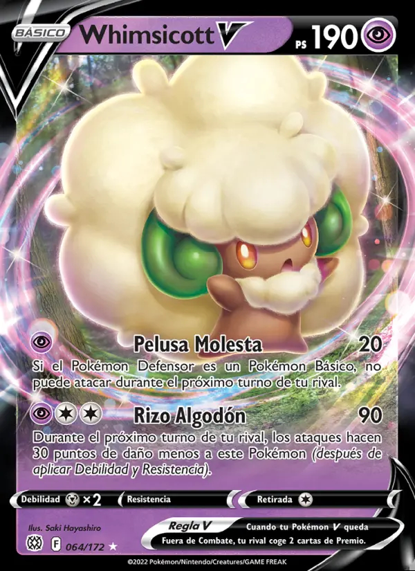 Image of the card Whimsicott V