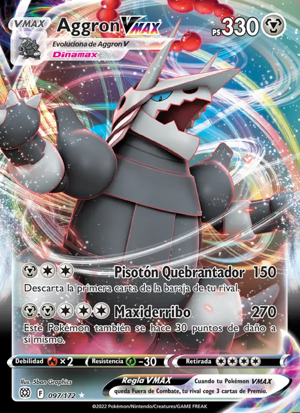 Image of the card Aggron VMAX