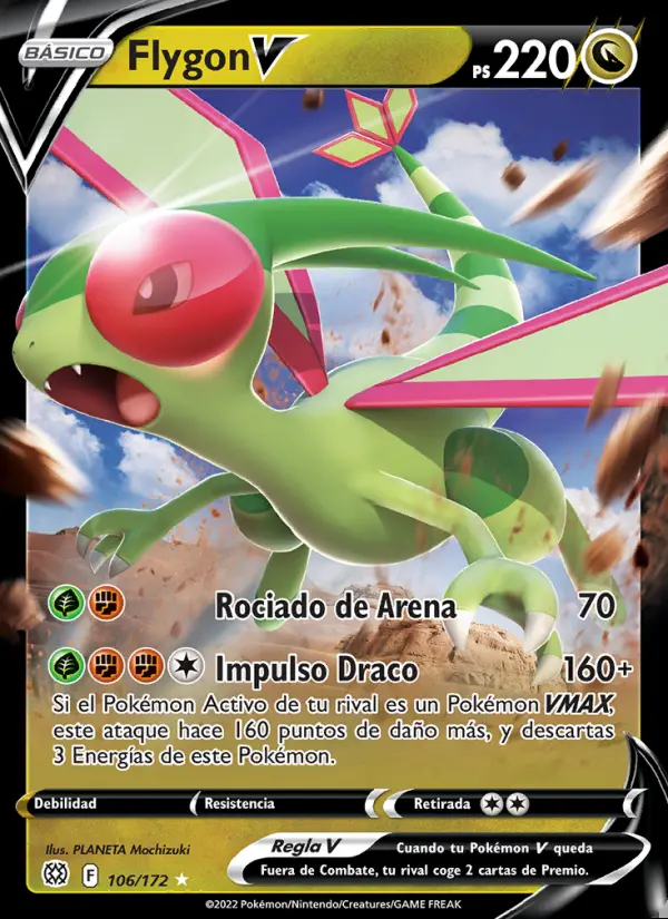 Image of the card Flygon V