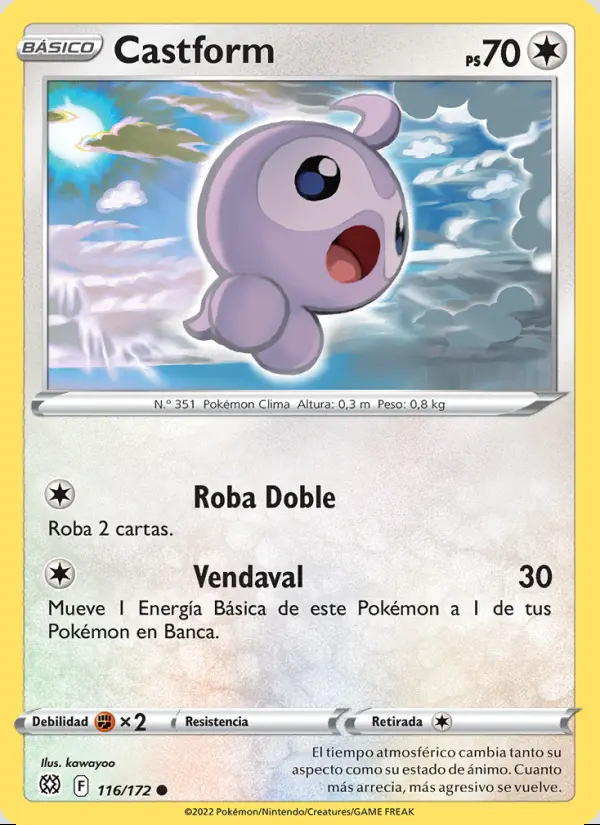 Image of the card Castform