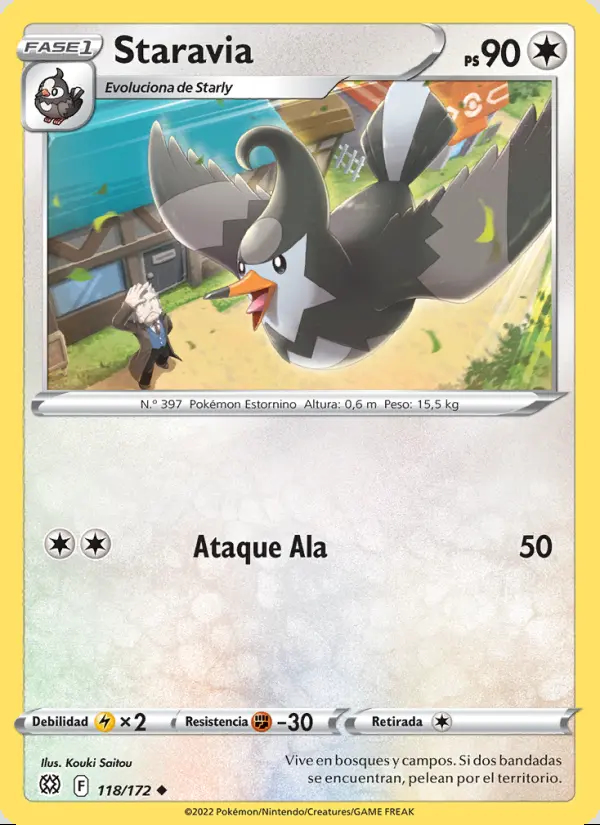 Image of the card Staravia