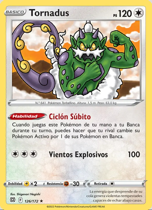 Image of the card Tornadus