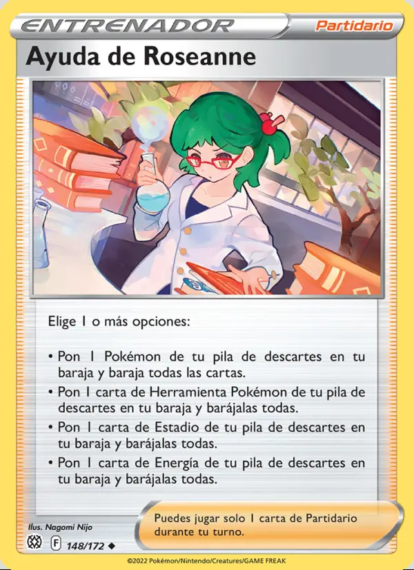 Image of the card Ayuda de Roseanne