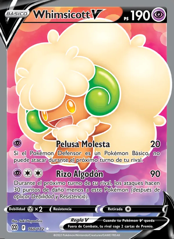 Image of the card Whimsicott V