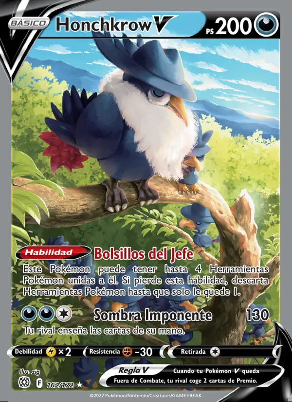 Image of the card Honchkrow V