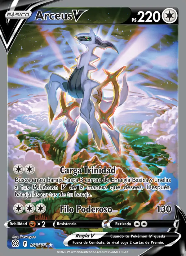 Image of the card Arceus V