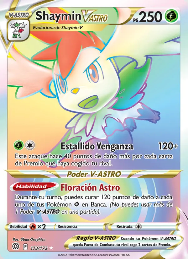 Image of the card Shaymin V-ASTRO