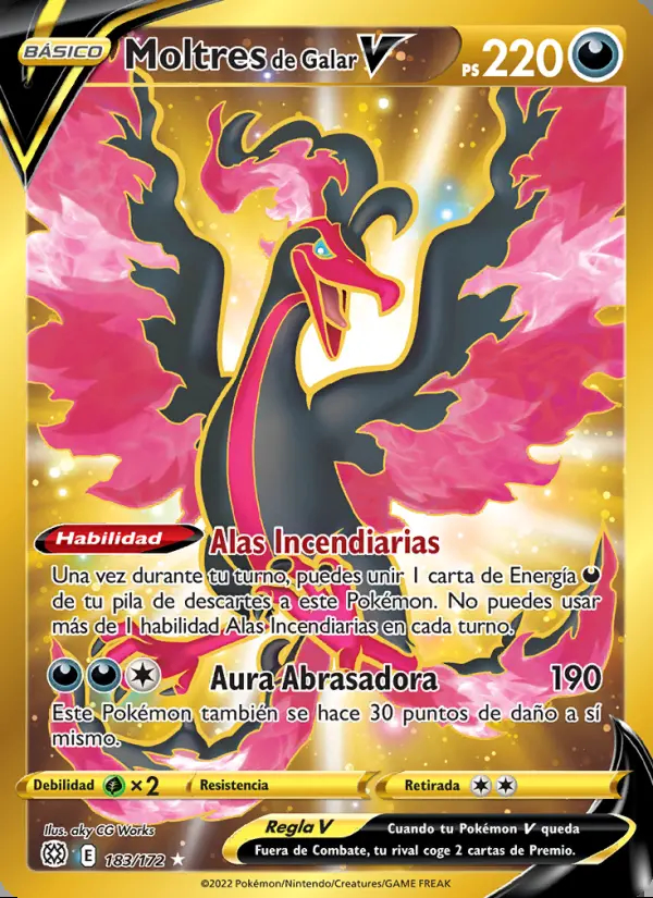 Image of the card Moltres de Galar V