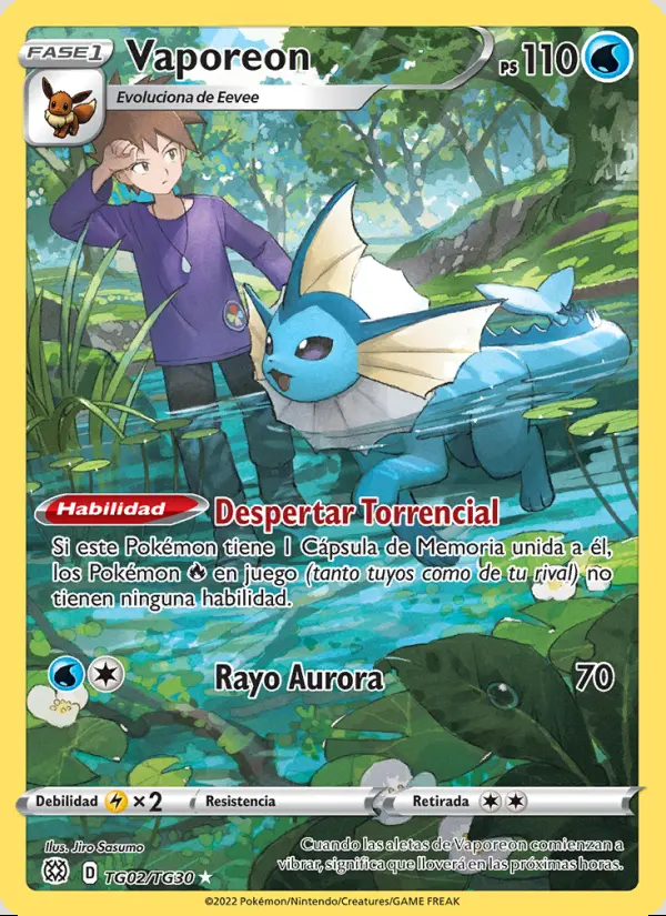 Image of the card Vaporeon