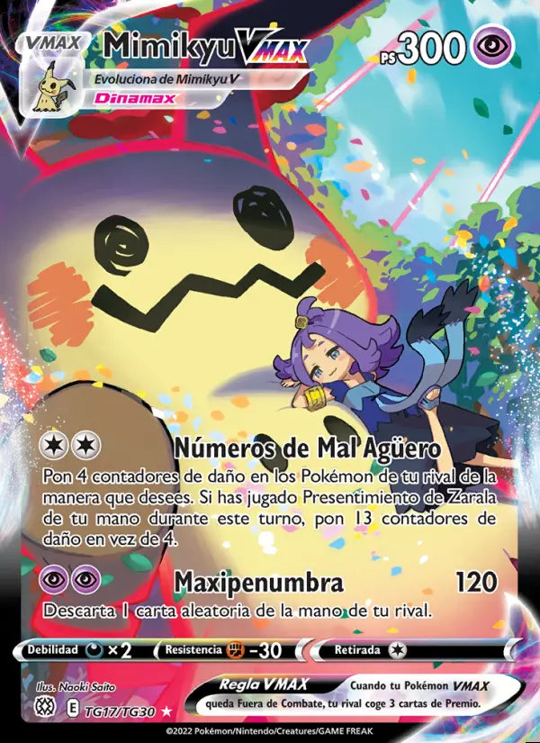 Image of the card Mimikyu VMAX