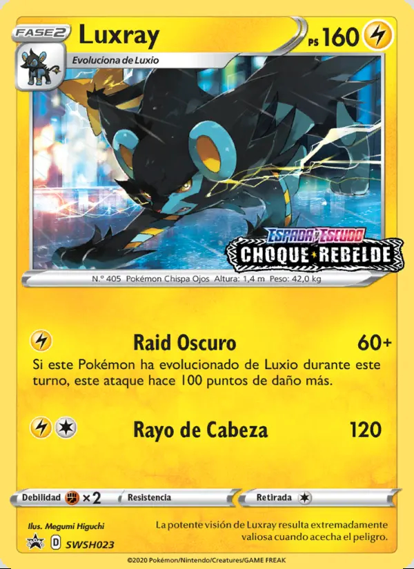 Image of the card Luxray