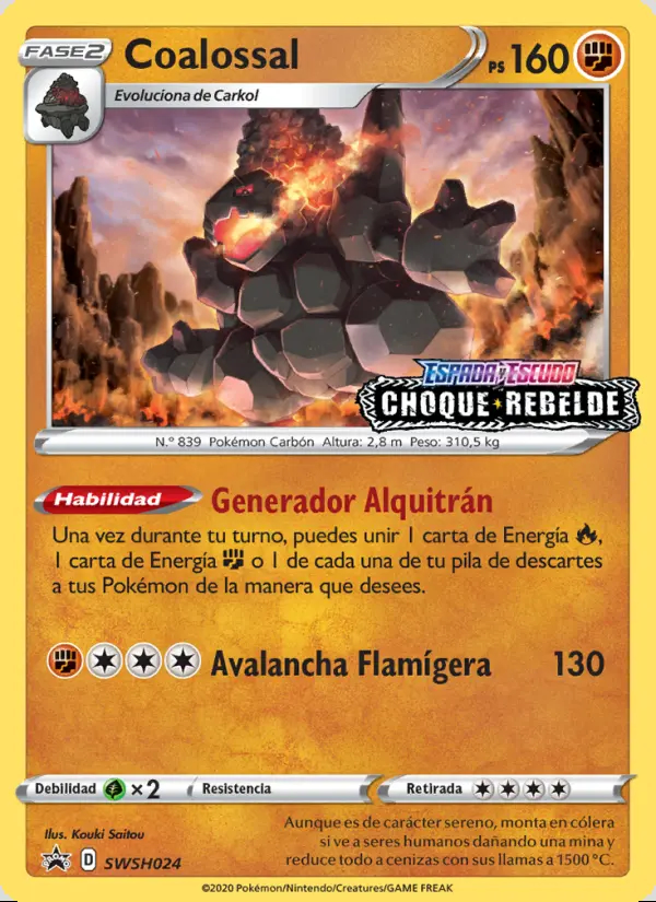 Image of the card Coalossal