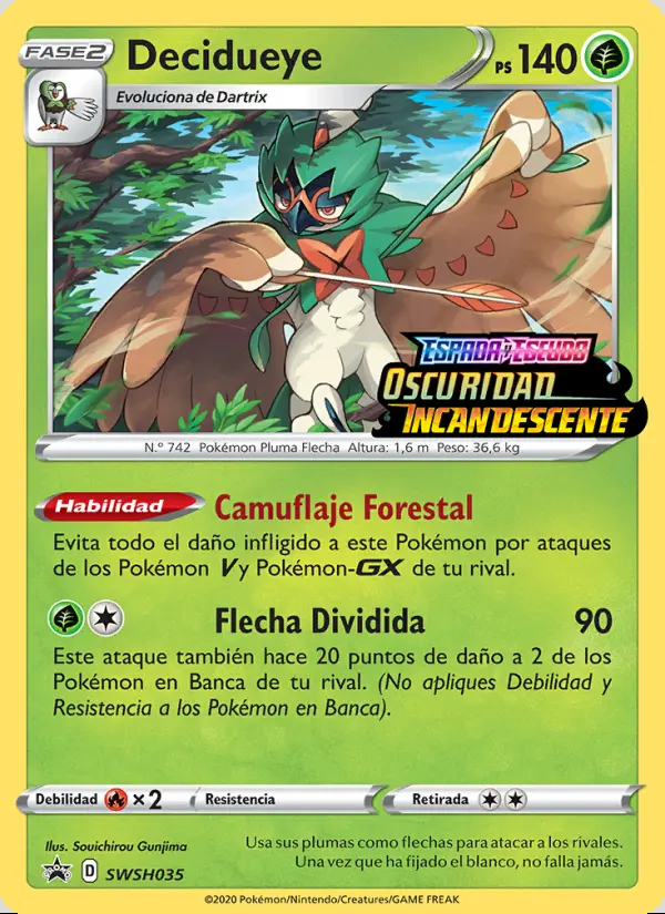 Image of the card Decidueye