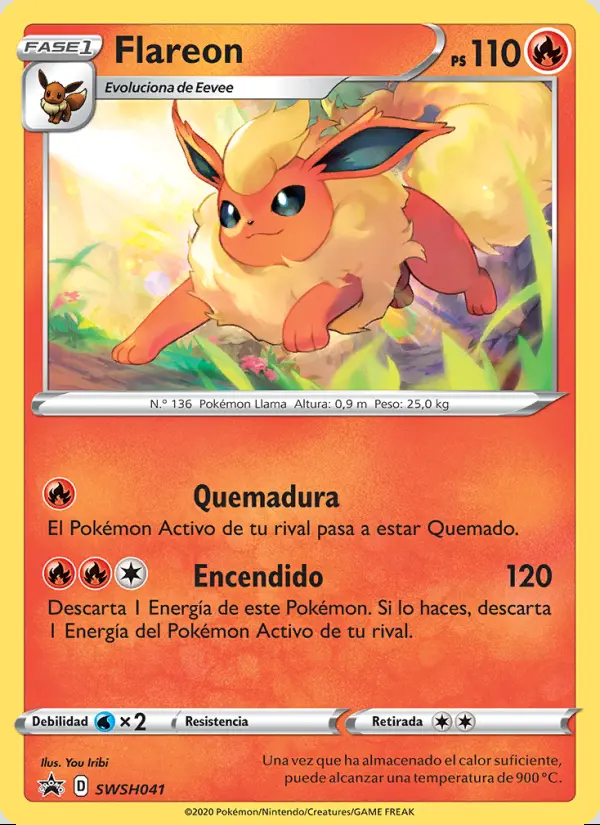 Image of the card Flareon