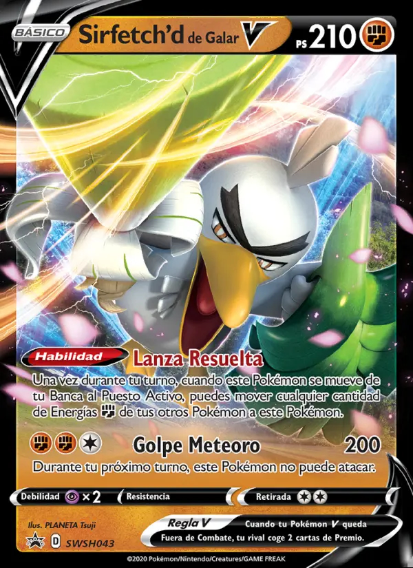 Image of the card Sirfetch'd de Galar V