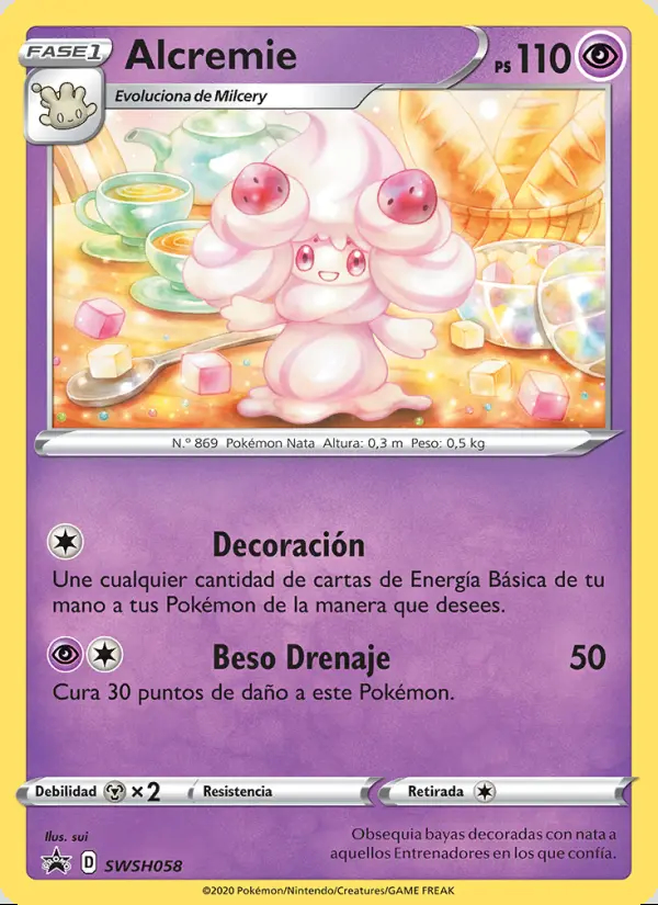 Image of the card Alcremie