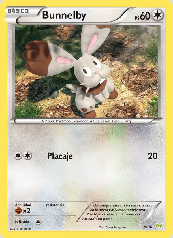 Image of the card Bunnelby