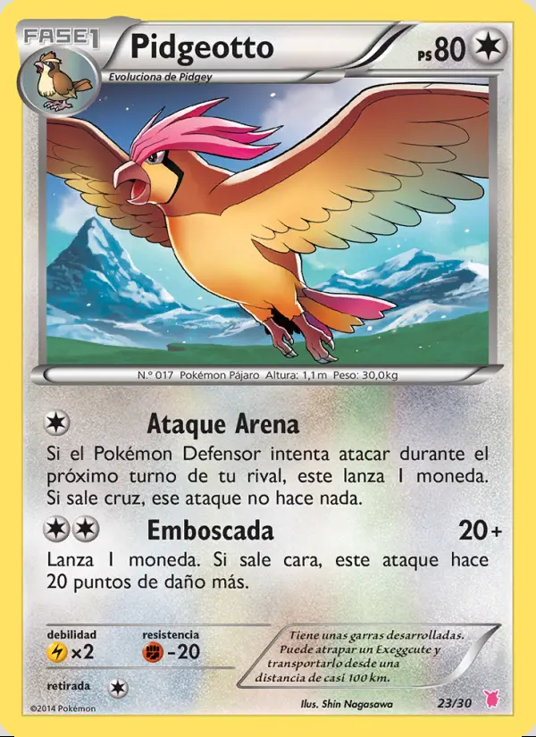 Image of the card Pidgeotto