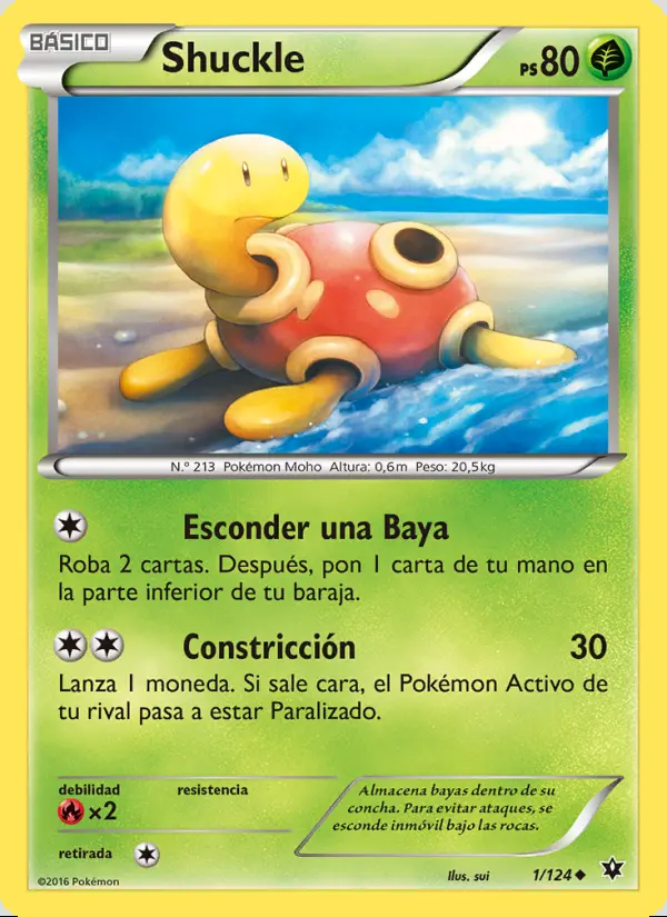 Image of the card Shuckle