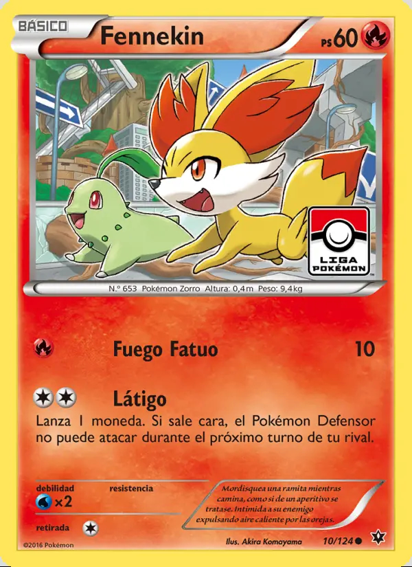 Image of the card Fennekin