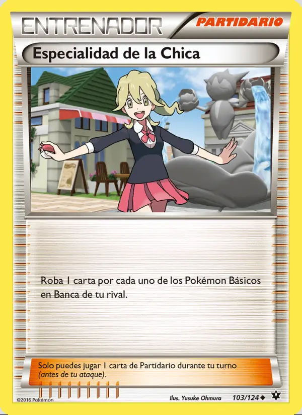 Image of the card Especialidad de la Chica