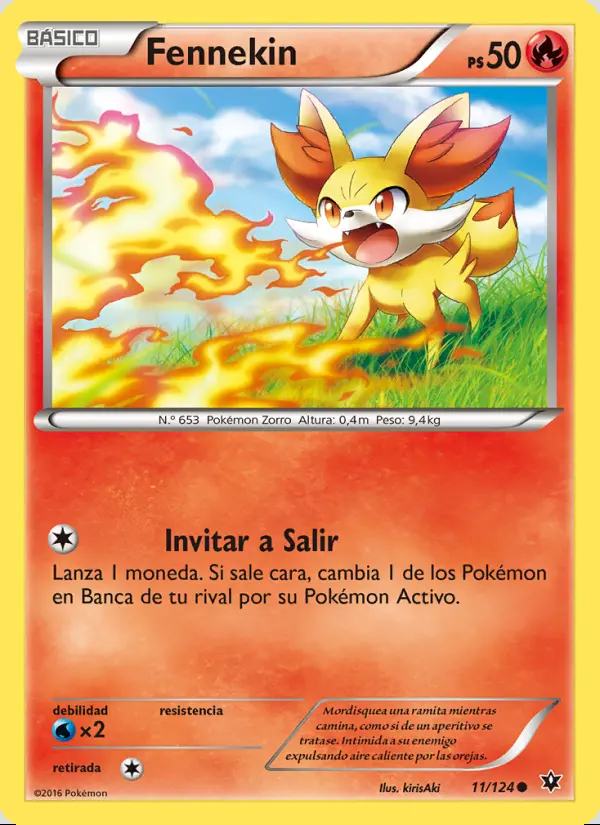 Image of the card Fennekin