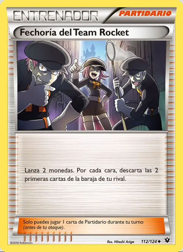 Image of the card Fechoría del Team Rocket