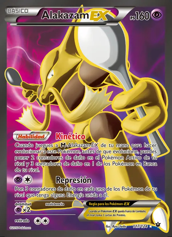 Image of the card Alakazam EX