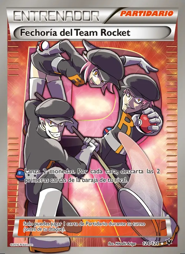 Image of the card Fechoría del Team Rocket