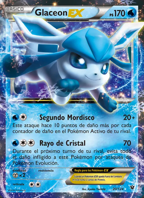 Image of the card Glaceon EX