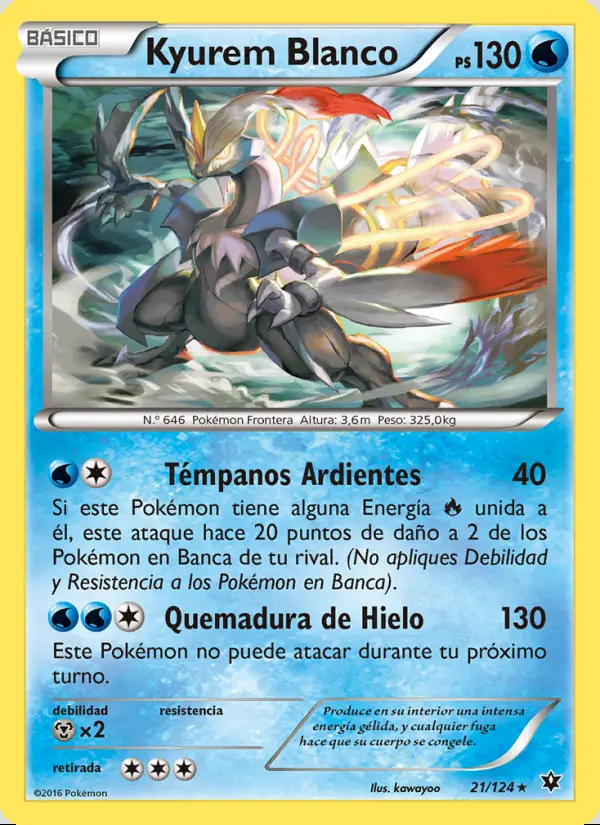 Image of the card Kyurem Blanco