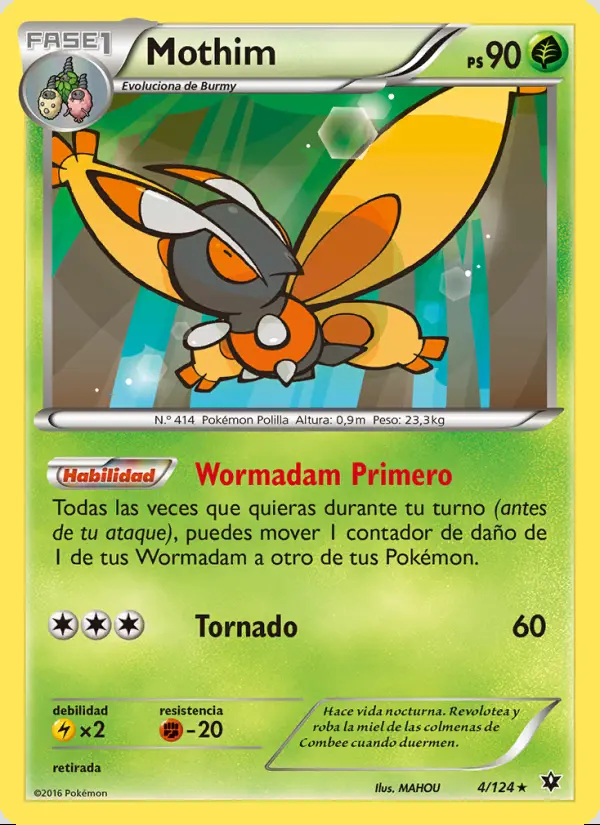 Image of the card Mothim