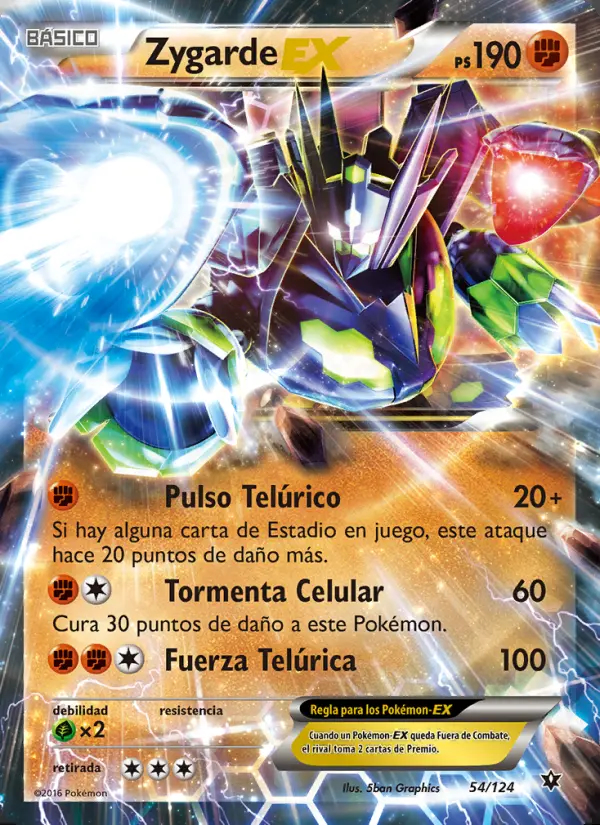 Image of the card Zygarde EX