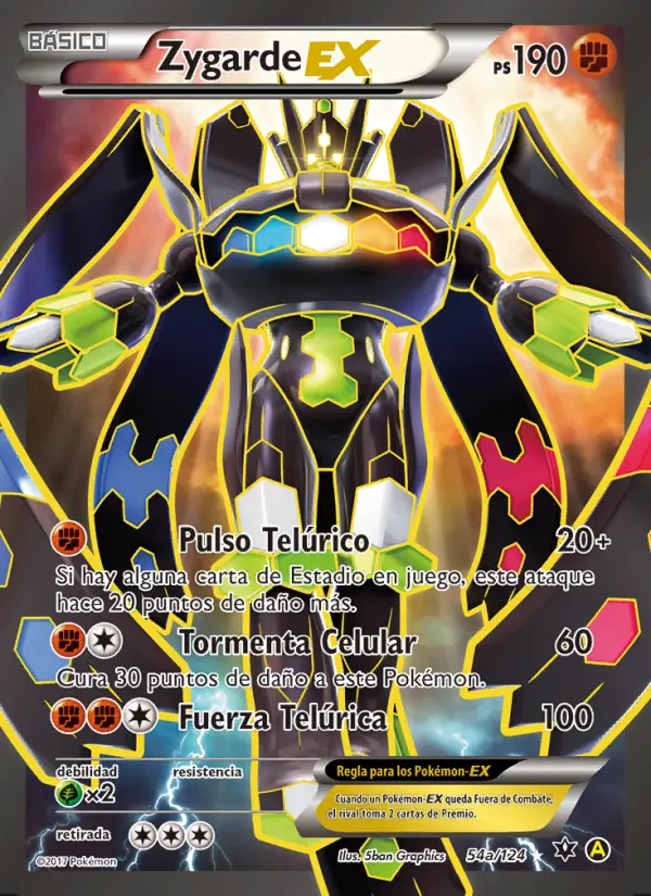 Image of the card Zygarde EX