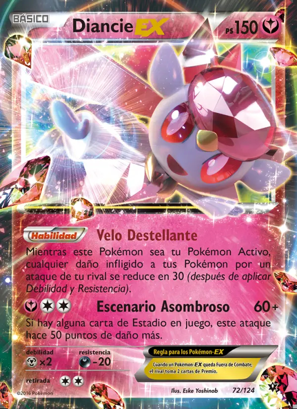 Image of the card Diancie EX