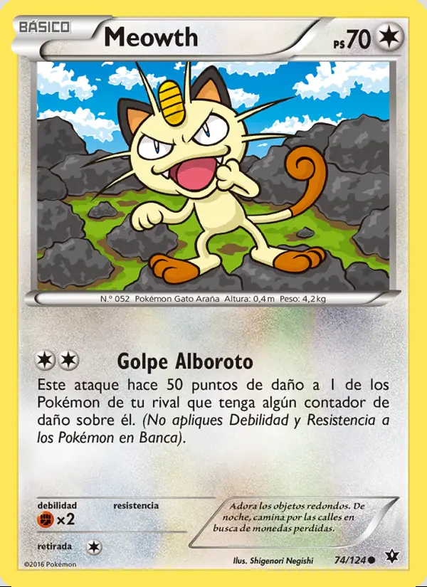 Image of the card Meowth