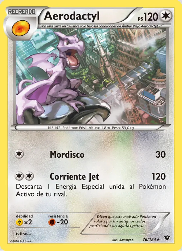 Image of the card Aerodactyl